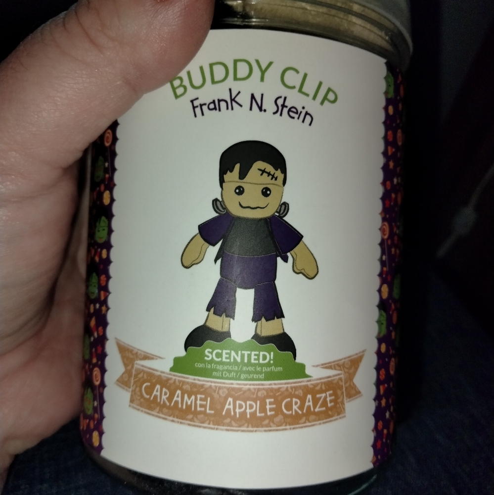 Frank N Stein New Buddy Clip scented Caramel Apple Craze 🍎🍎🍏 NIP Scentsy